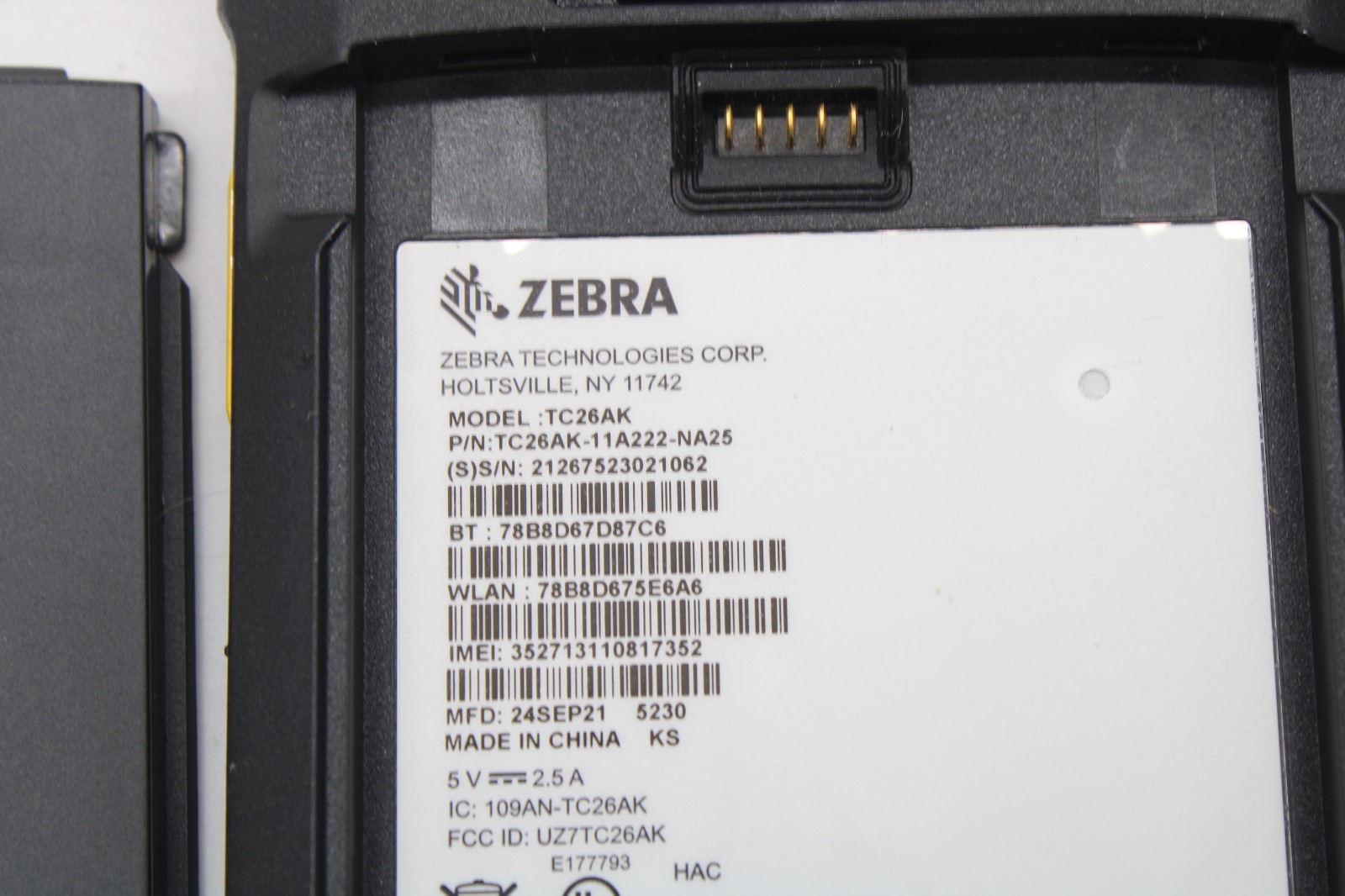 Zebra TC26 TC26AK Android 14 GMS SE4710 3GB/32GB Mobile Computer