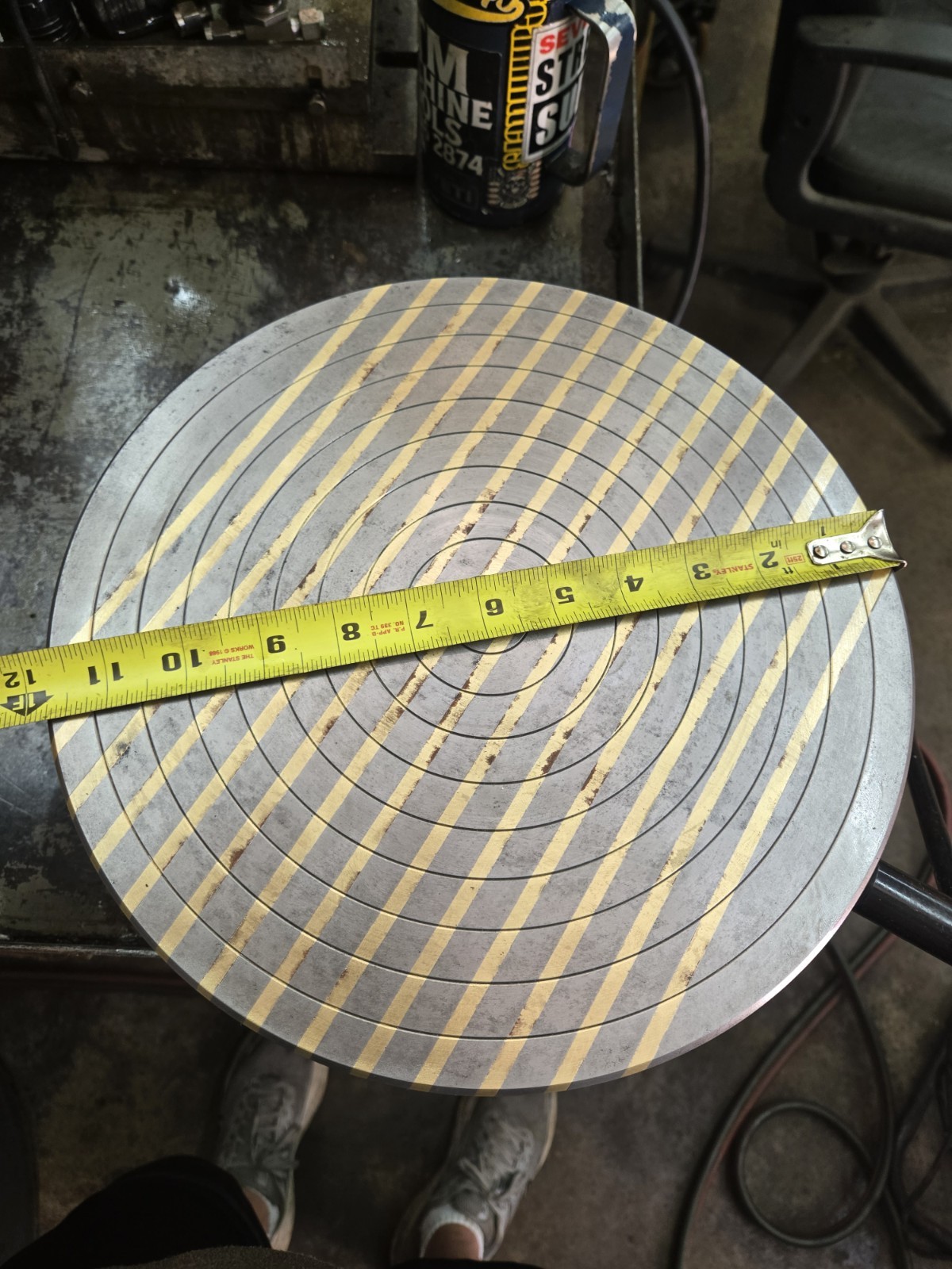 12″ Magnetic Lathe Chuck