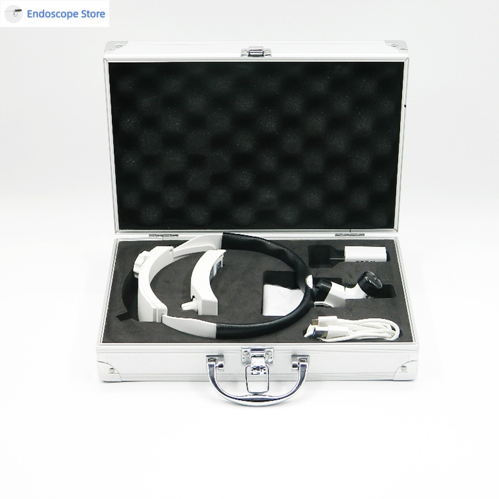 Medical Ultralight LED Wireless Adjust Surgery Examination Head Light Lamp ENT