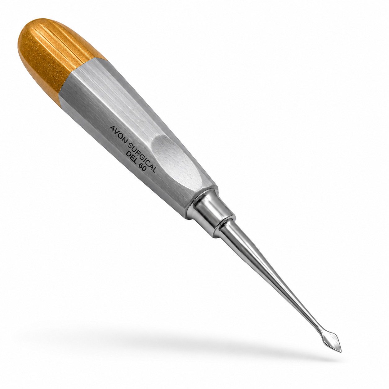 2 EA German Dental Tooth Surgery Straight Spade Concave Root Tip Elevator #60
