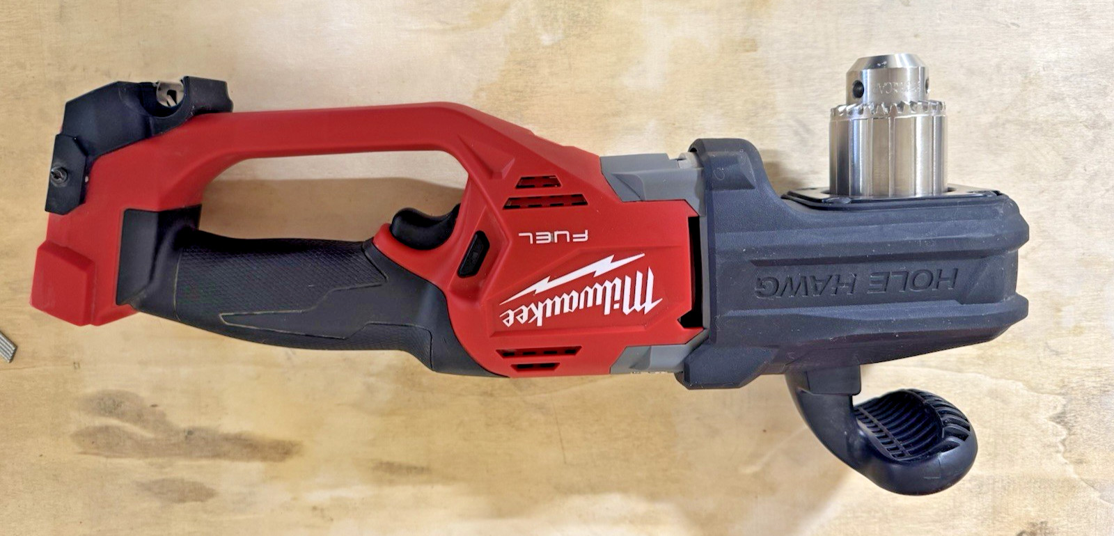 Milwaukee 2807-20 M18 Fuel Hole Hawg Cordless Right Angle Drill **No Chuck Key**