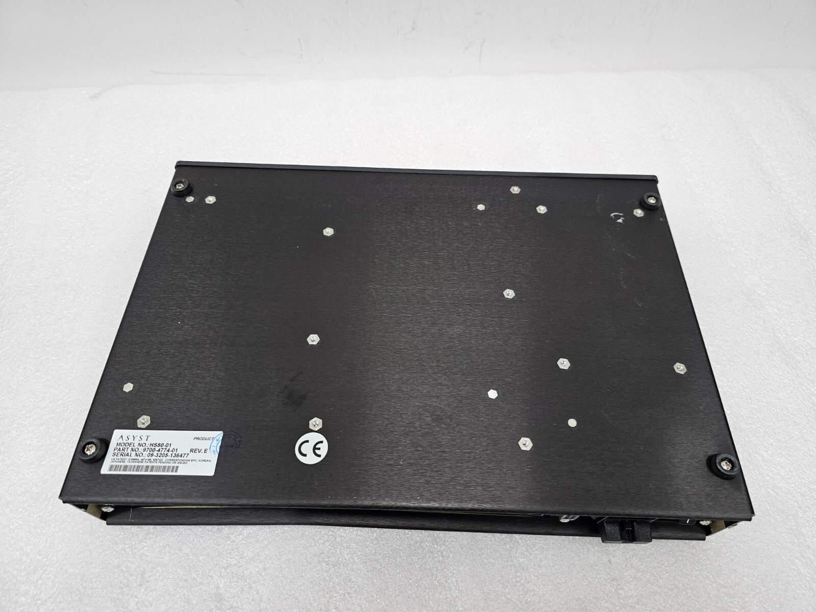 ASYST HS80 SMART-Comm NETWORK HS80-01 , P/N: 9700-4774-01 REV.E #2
