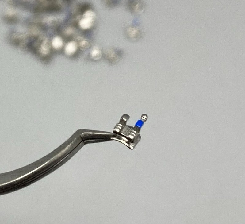 100 Pcs Dental Orthodontic Metal Brackets Mini Roth 022 345 Hooks Braces In Bulk