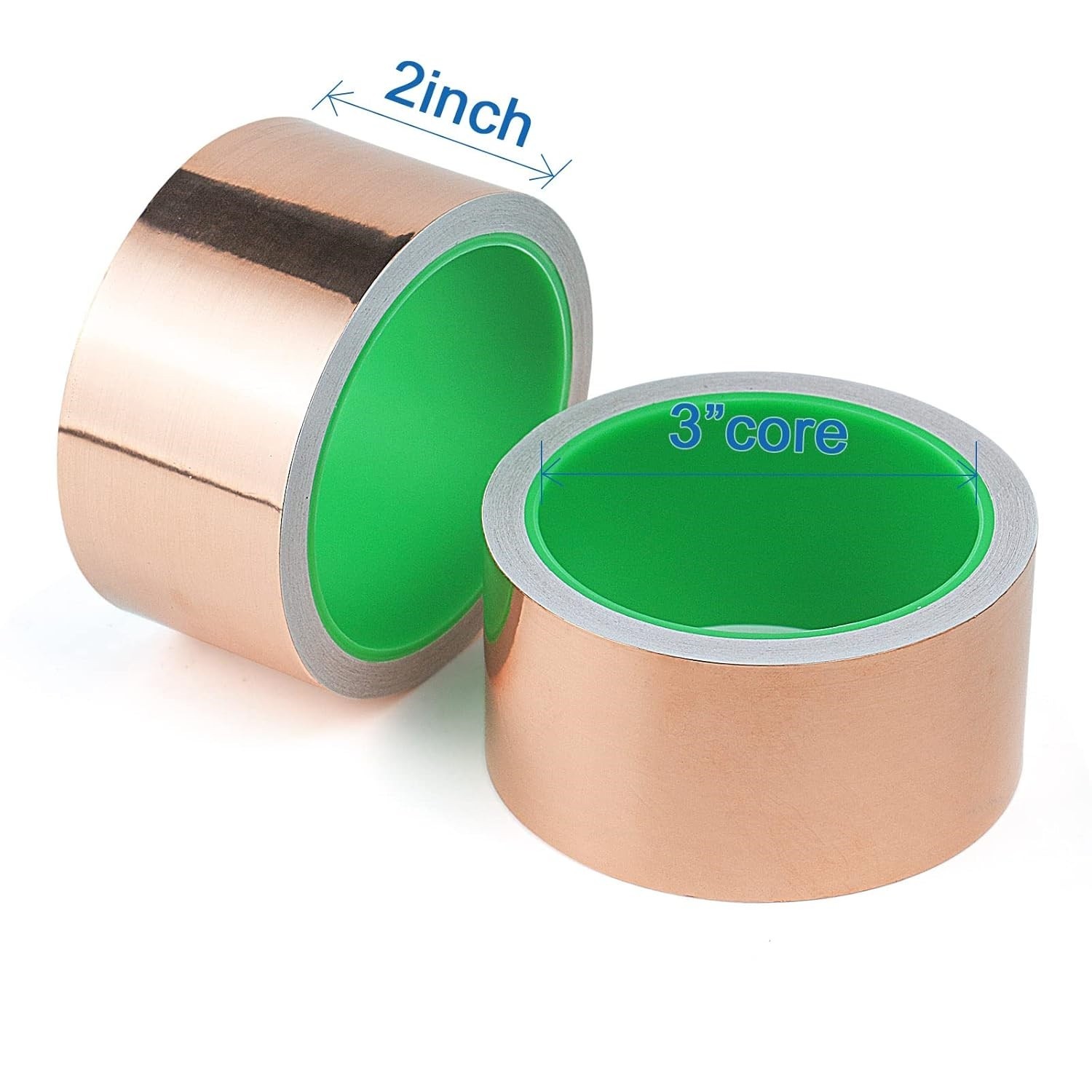 Faraday Conductive Copper Foil Tape for EMI EMF RF RFID Shielding Block the gap