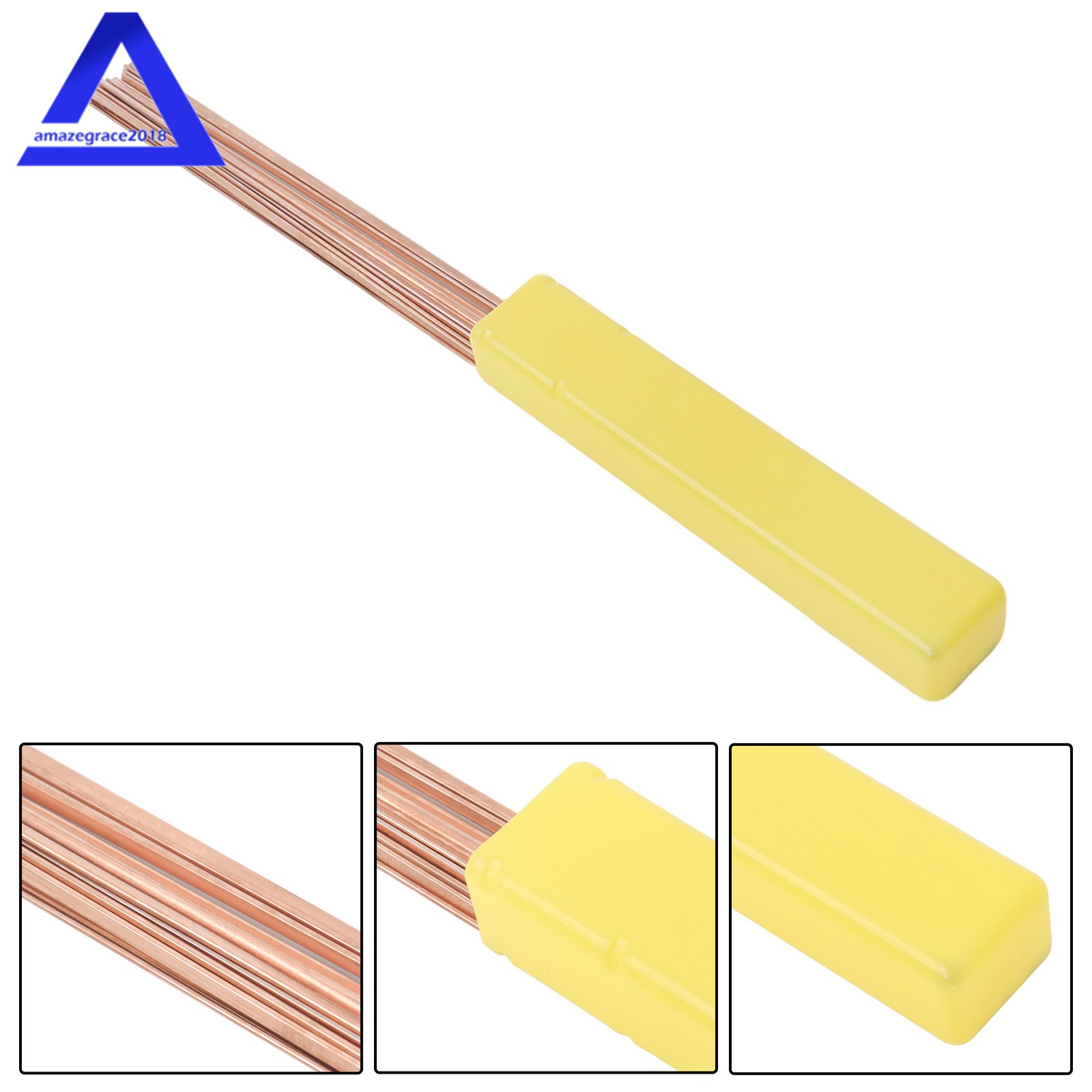 21PCS BCuP-2 0.5 lb Self Fluxing Phosphor Copper Brazing Alloy Welding Rods