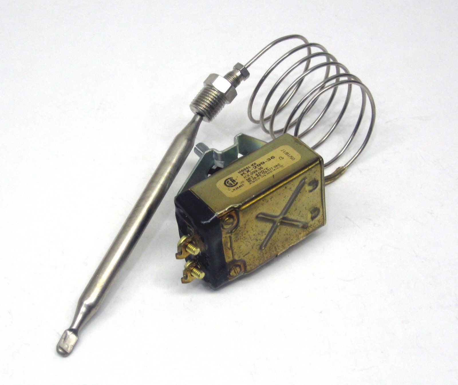 Robertshaw KX-299-36 Fryer Thermostat for P5047587 Pitco Frymaster