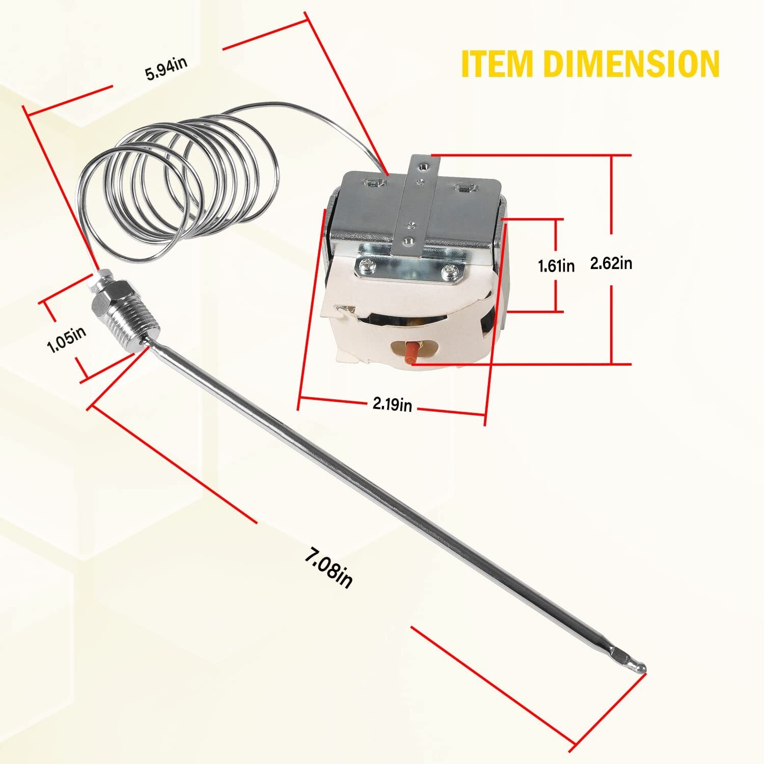 For Robertshaw 5225-11B LCHM050300000 Fryer Oven Limit Thermostat48-1006 PP10084