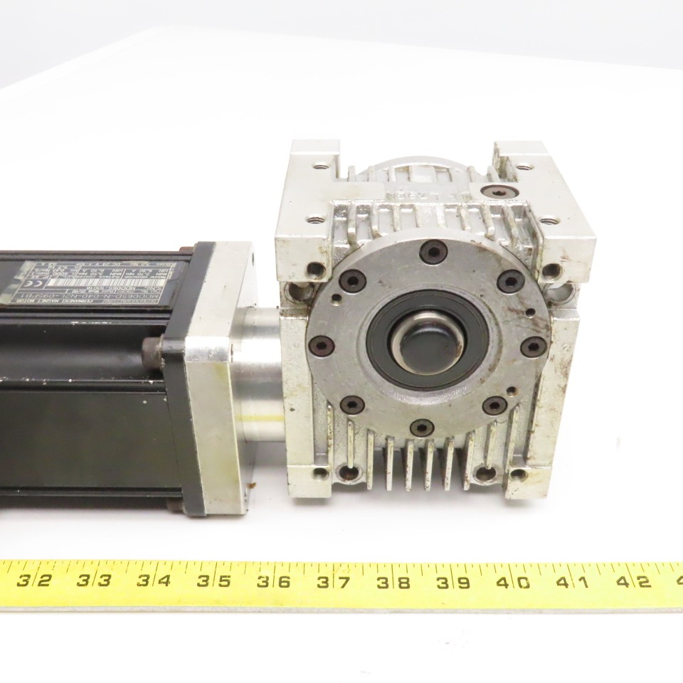 Indramat MDD065D-N-040-N2L-095PB1 3:1 Ratio 1333RPM Output DC Servo Gear Motor