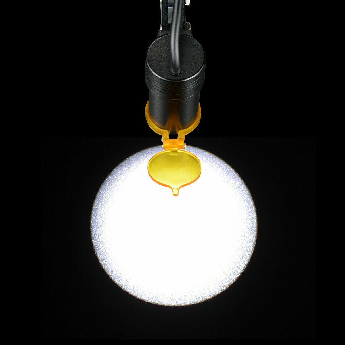 Dental 5W LED Head Light with Filter Insert Type for Binocular Loupes Black US