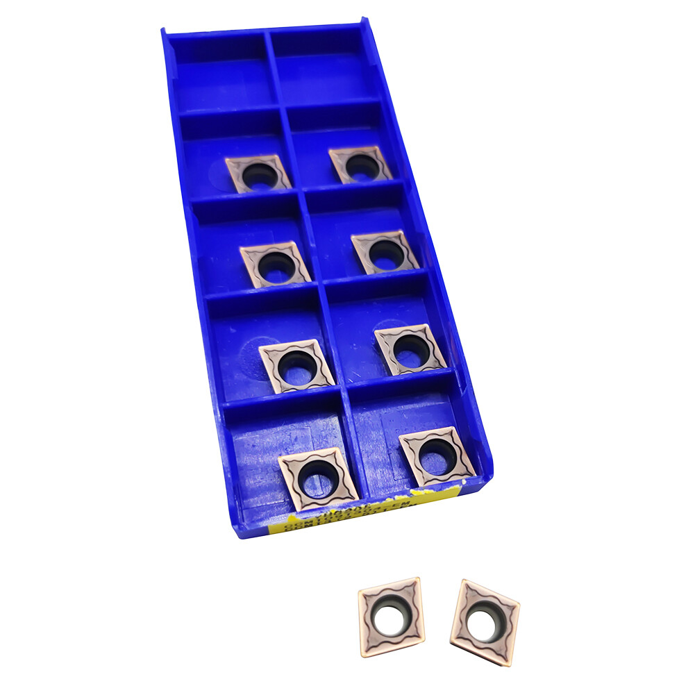 10pcs(1pack) ZCC.CT CCMT09T304-EM YBG205 CCMT3(2.5)1-EM Carbide Inserts