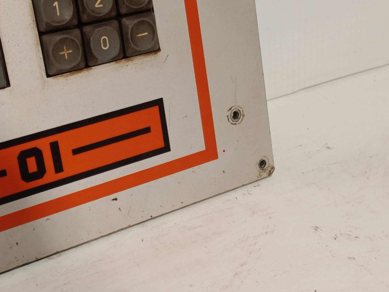 INDRAMAT 109-473-3201a-1 vintage key control panel KAT-3.3 for Perf-01 system