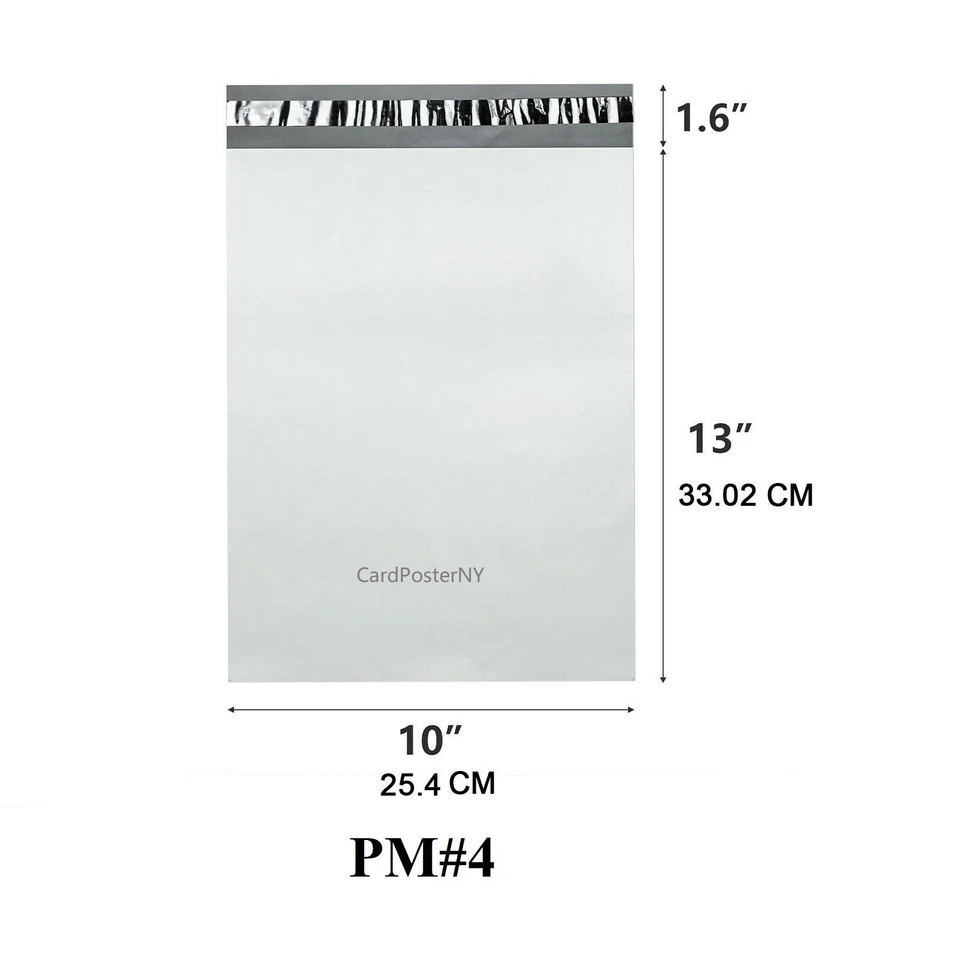 100 Pcs Poly Mailers Shipping Bag 7.5×10 9×12 10×13 12×15.5 14.5×19 19×24 24×24