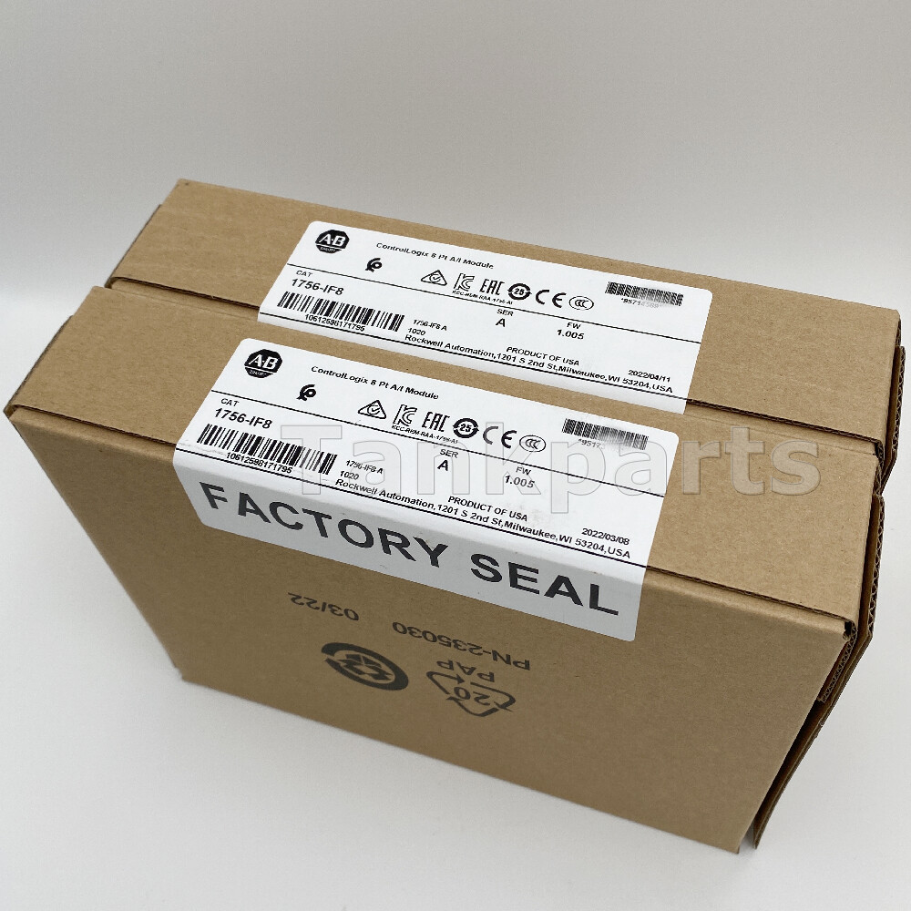 1756-IF8 Allen-Bradley ControlLogix Point A/I Module New Factory Sealed 1756IF8