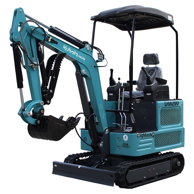 4,000 lbs Mini Excavator, EPA Certified USA KUBOTA Diesel Machine