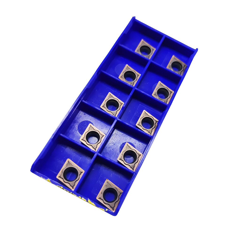 10pcs(1pack) ZCC.CT CCMT09T304-EM YBG205 CCMT3(2.5)1-EM Carbide Inserts