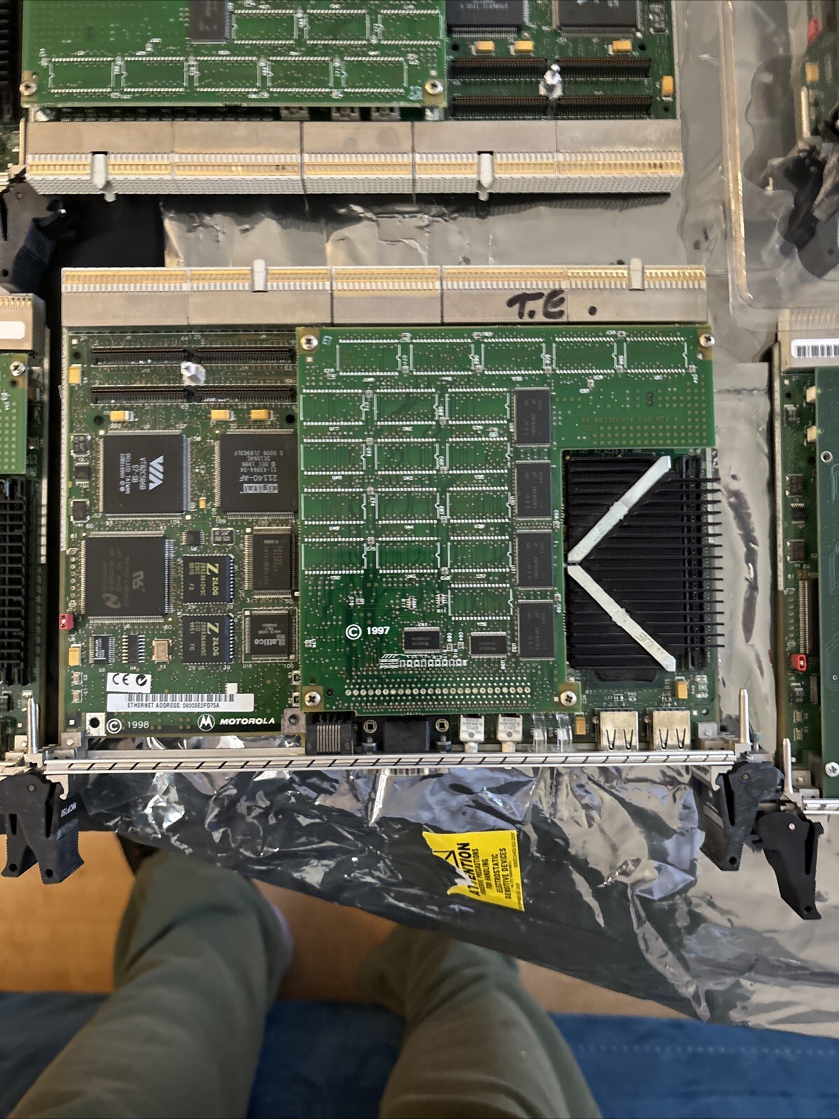 Motorola MCP750A Board Tested/30 Days Warranty