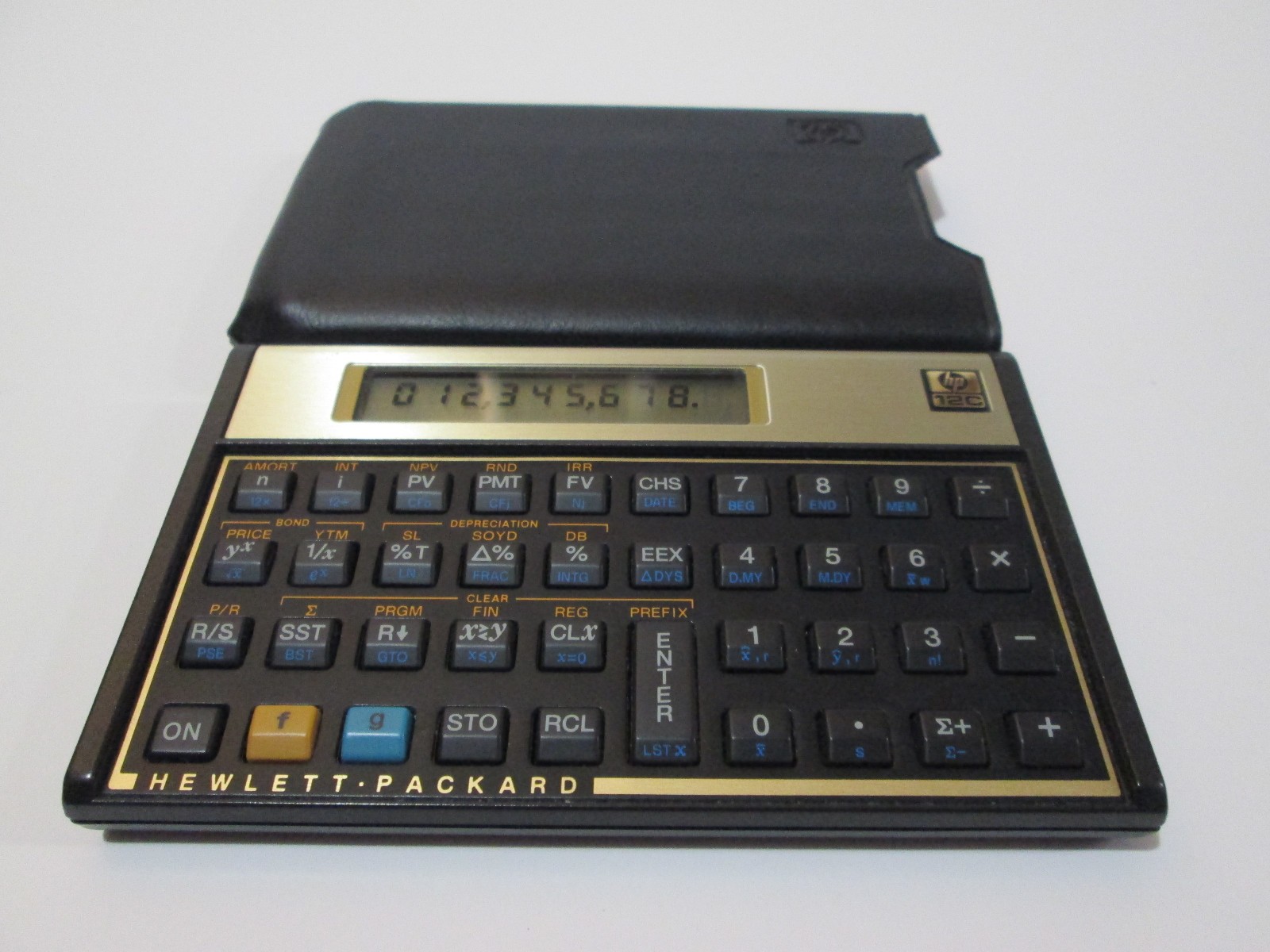 Vintage HP 12C Financial Programmable Calculator Made in Malaysia With Case