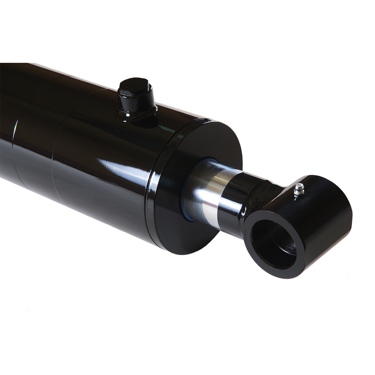 Hydraulic Cylinder Welded Double Acting 4″ Bore 8″ Stroke Cross Tube 4×8 NEW