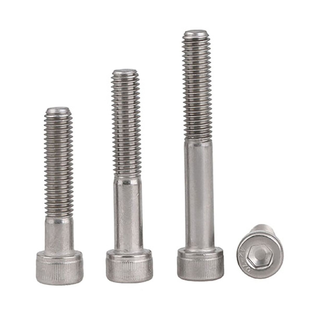 A2 304 Stainless Steel Partial Thread Socket Cap Allen Screw M4 M5 M6 M8 M10 M12