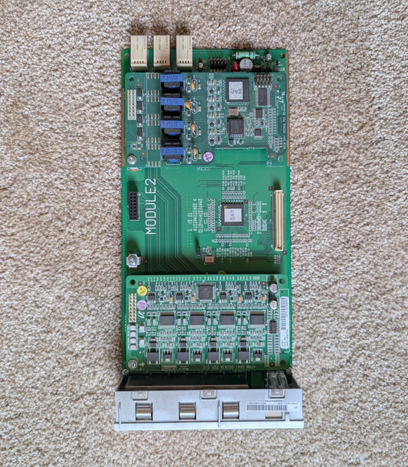 Samsung OfficeServ 7100 MP10a Processor Card w/ SD Media Card & UNI Universal…