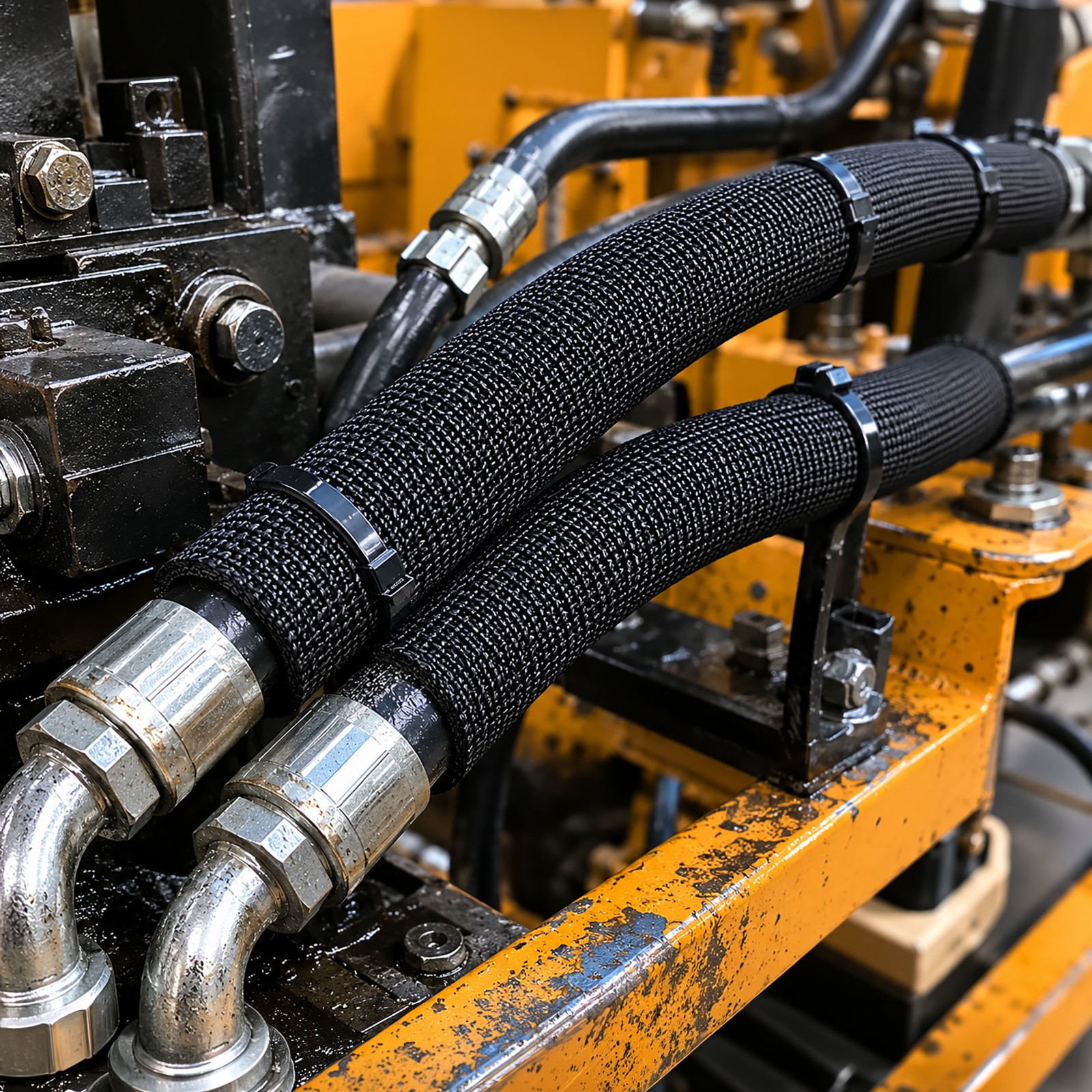 Electriduct Nylon Multifilament Protective Hose Braided Sleeves – 1/2″ to 3.5″