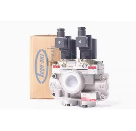 One New TOYOOKI AD-SL231D-506D DA3-110V duplex solenoid valve