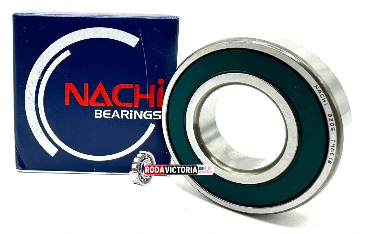 NACHI 6205 2NKE CM DEEP GROOVE BALL BEARING, SEALED, 25x52x15 mm