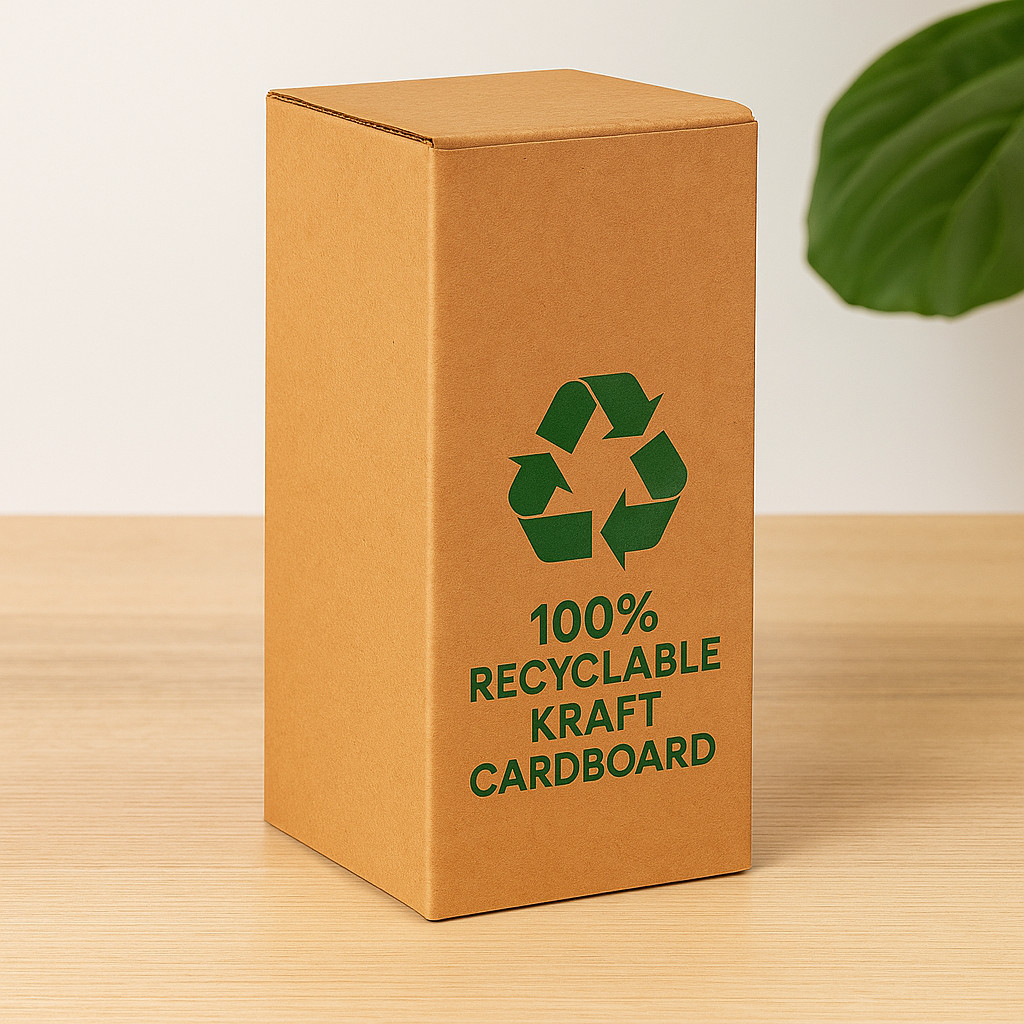 100 Cardboard Shipping Boxes 4x4x10 Kraft Corrugated Cartons Mailing Packing