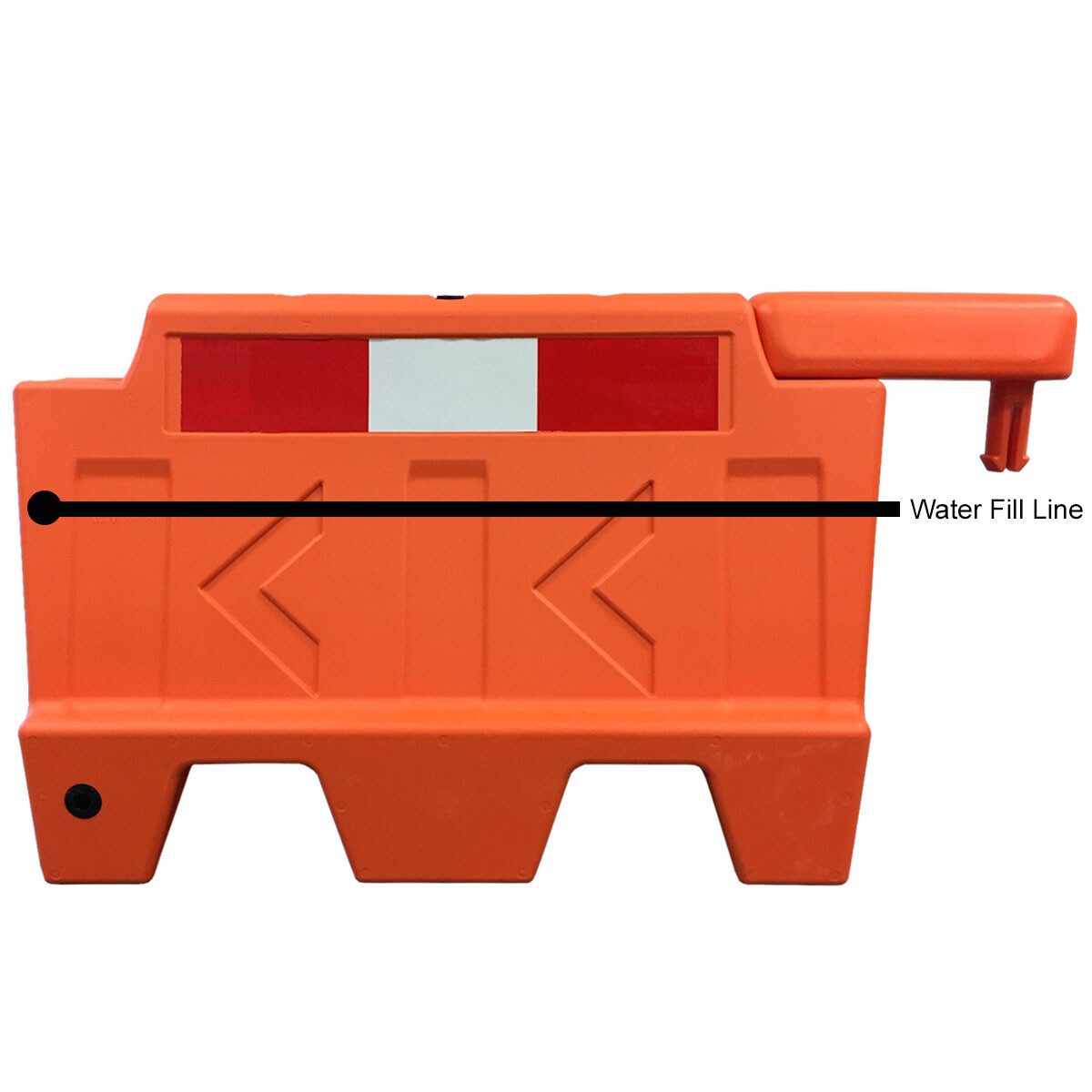 Low Profile Stackable Water Filled Traffic Barriers – Electriduct