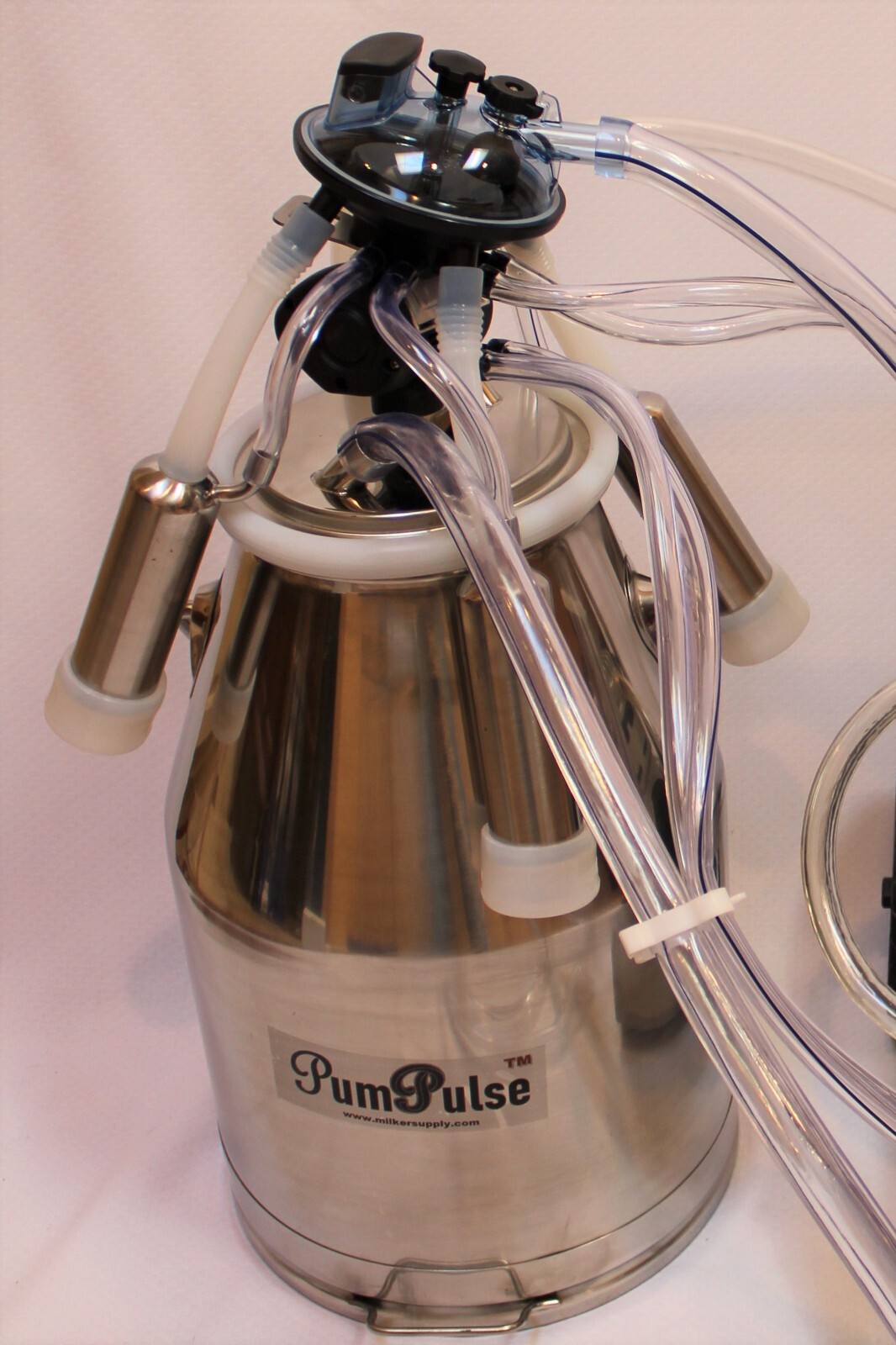 Cow Milking Machine:Milker Claw Cluster 4SS Teat-cups Shells+Liners MC30 Delaval