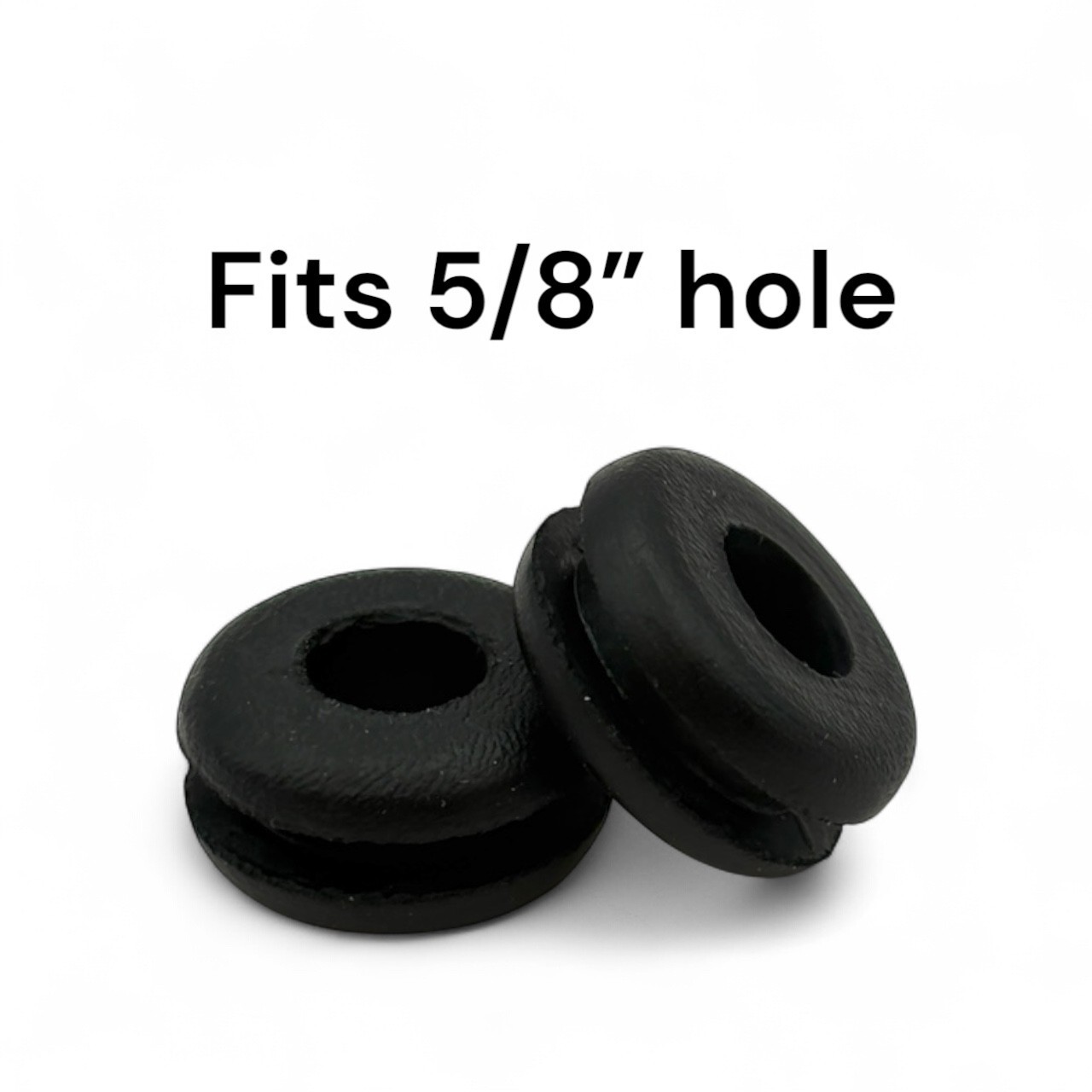 Rubber Grommet to fit 5/8″ Hole 1/8″ Thick Panel – 3/8″ Inner Diameter