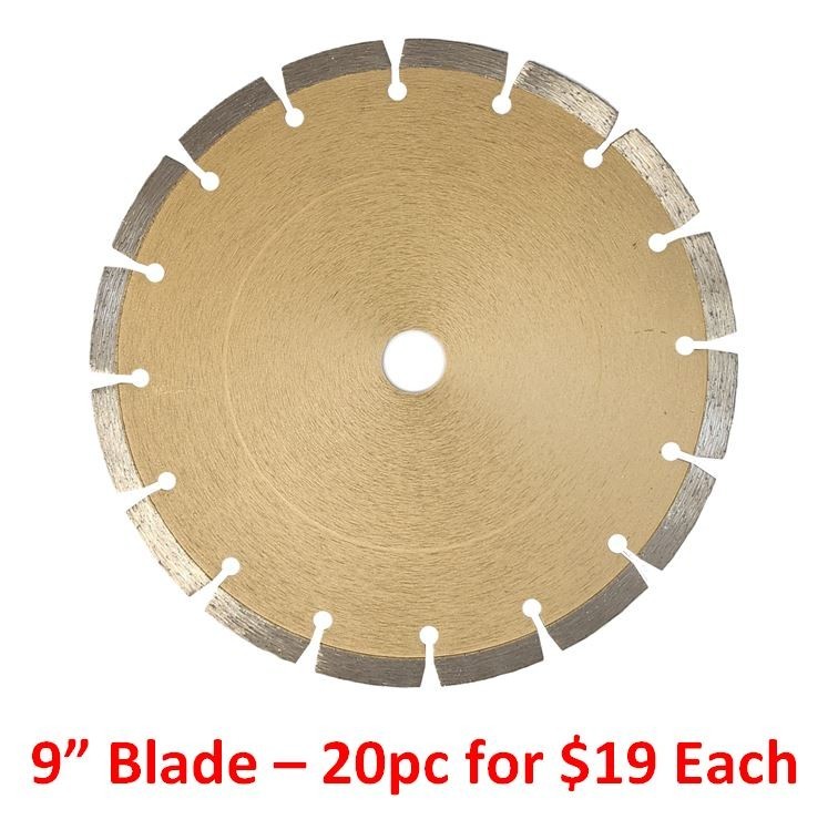 9″ Diamond Saw Blade [Bulk 5 Pack] for Concrete / Masonry / Stone – DRAGON