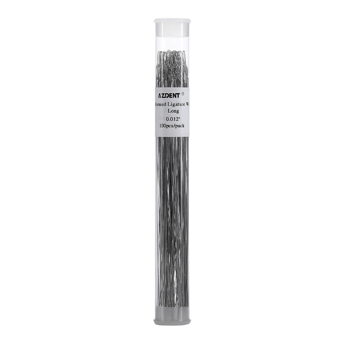 100pcs/Pack Dental Ortho Preformed Ligature Wire Ligature Ties Long Short
