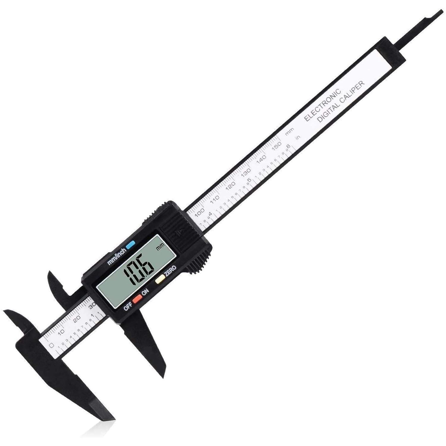 Adoric Electronic Micrometer Caliper 0-6” – Auto-Off, Lightweight & Durable