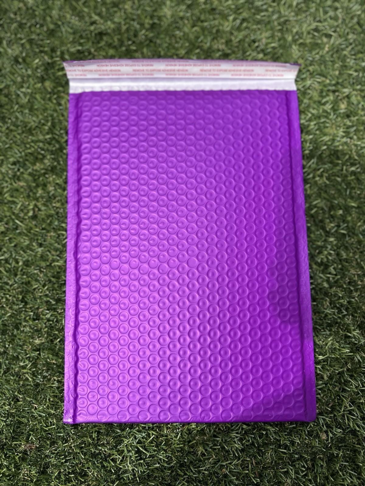 8.5×12 (8.5×11) Poly Bubble Mailer Padded Envelope Metallic Purple Color 100 CT