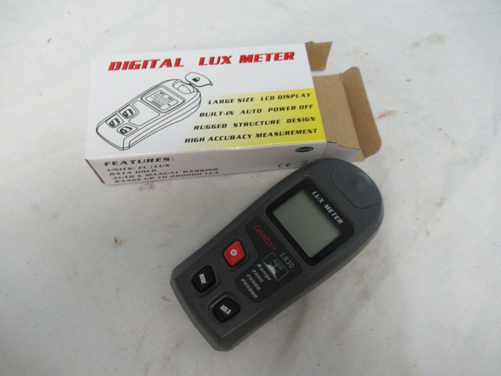 Leaton L830 Digital Lux Meter (S)