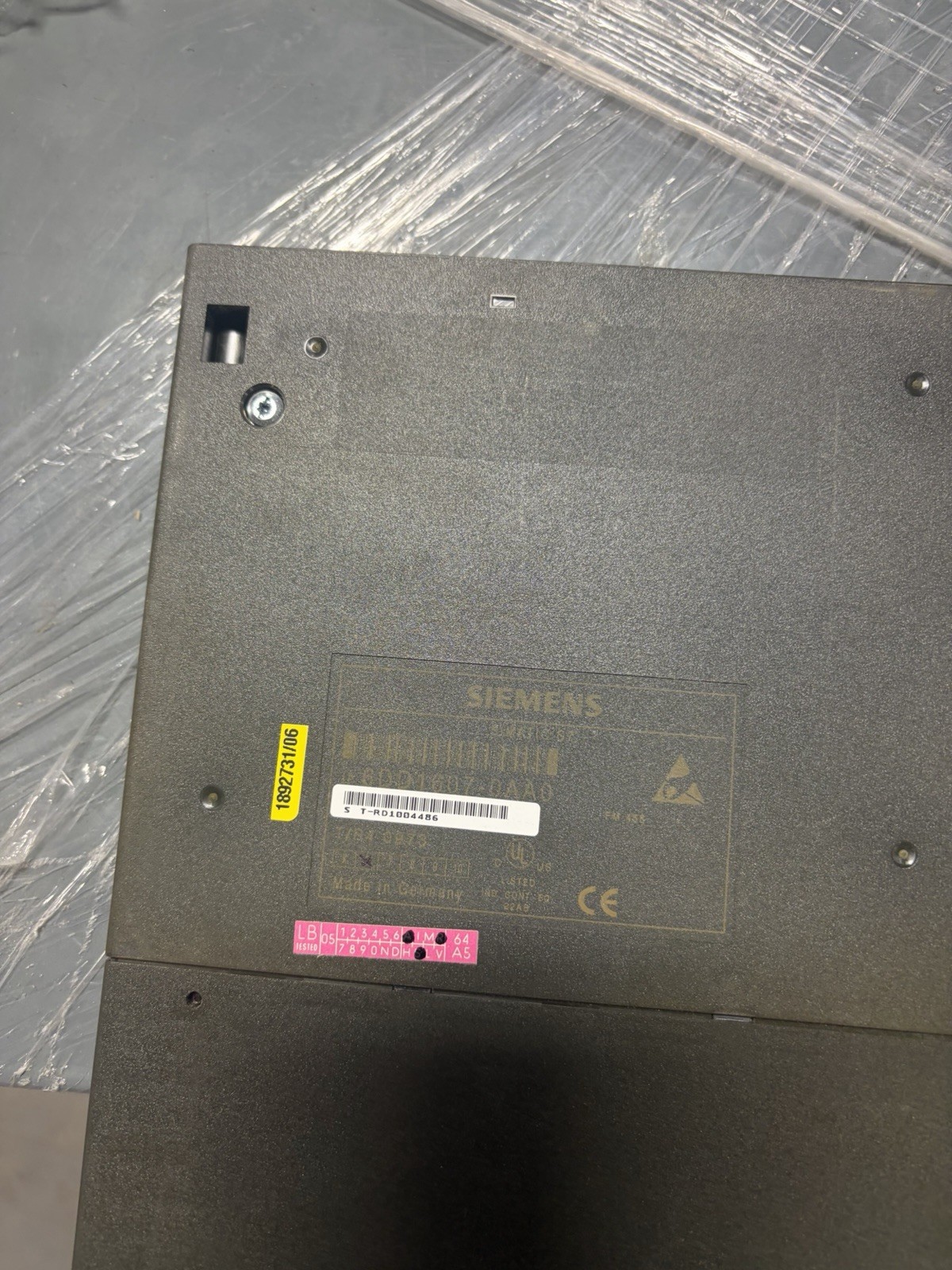 SIEMENS 6DD-1607-0AA0 6DD16070AA0 USED