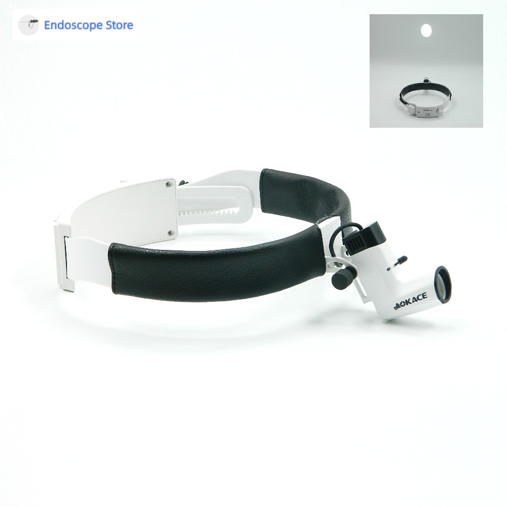 Medical Ultralight LED Wireless Adjust Surgery Examination Head Light Lamp ENT