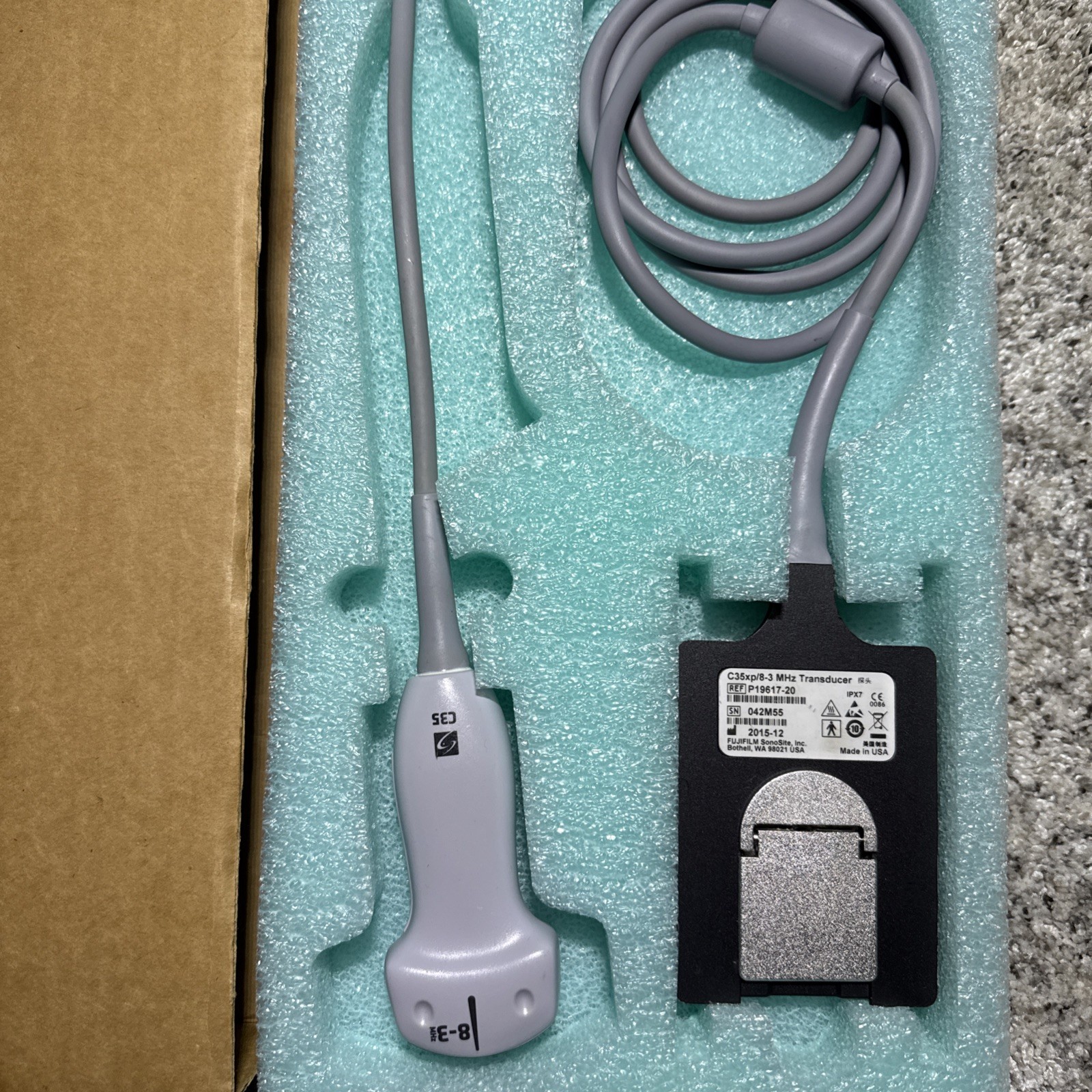 Sonosite C35xp/8-3 MHz Ref P19617-20