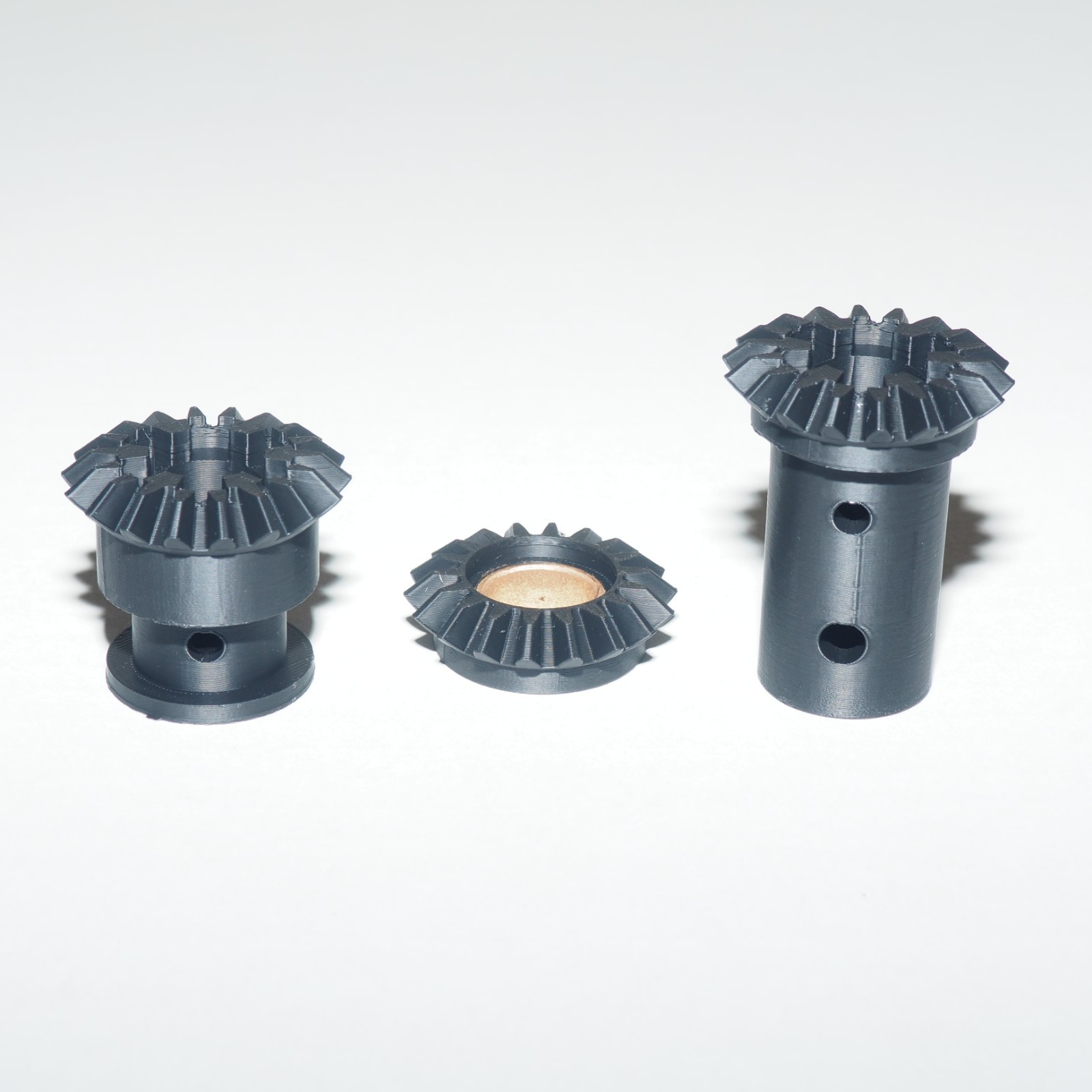 Atlas/Craftsman Bevel Gear Set for Forward/Reverse Gear Case – 3D-Printed PLA+