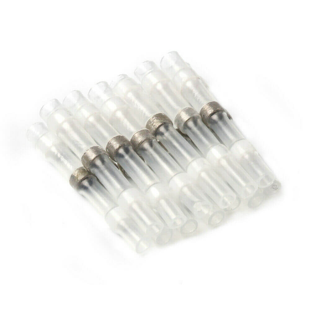 100-1000 Solder Seal Sleeve Terminal Waterproof Heat Shrink Butt Wire Connectors