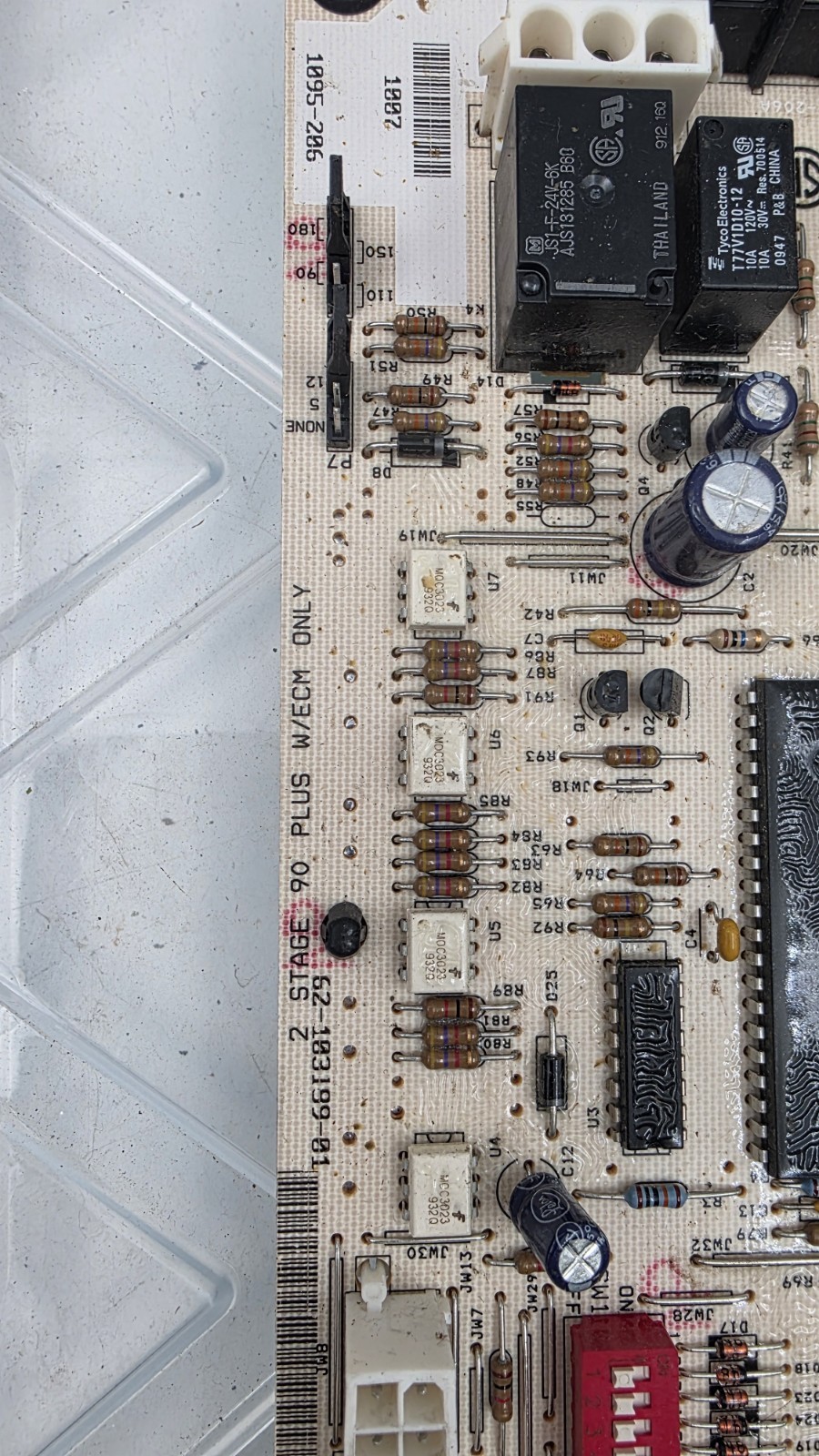 Rheem /Ruud 1095-83-206A Furnace Control Board 2-Stage 62-103189-01