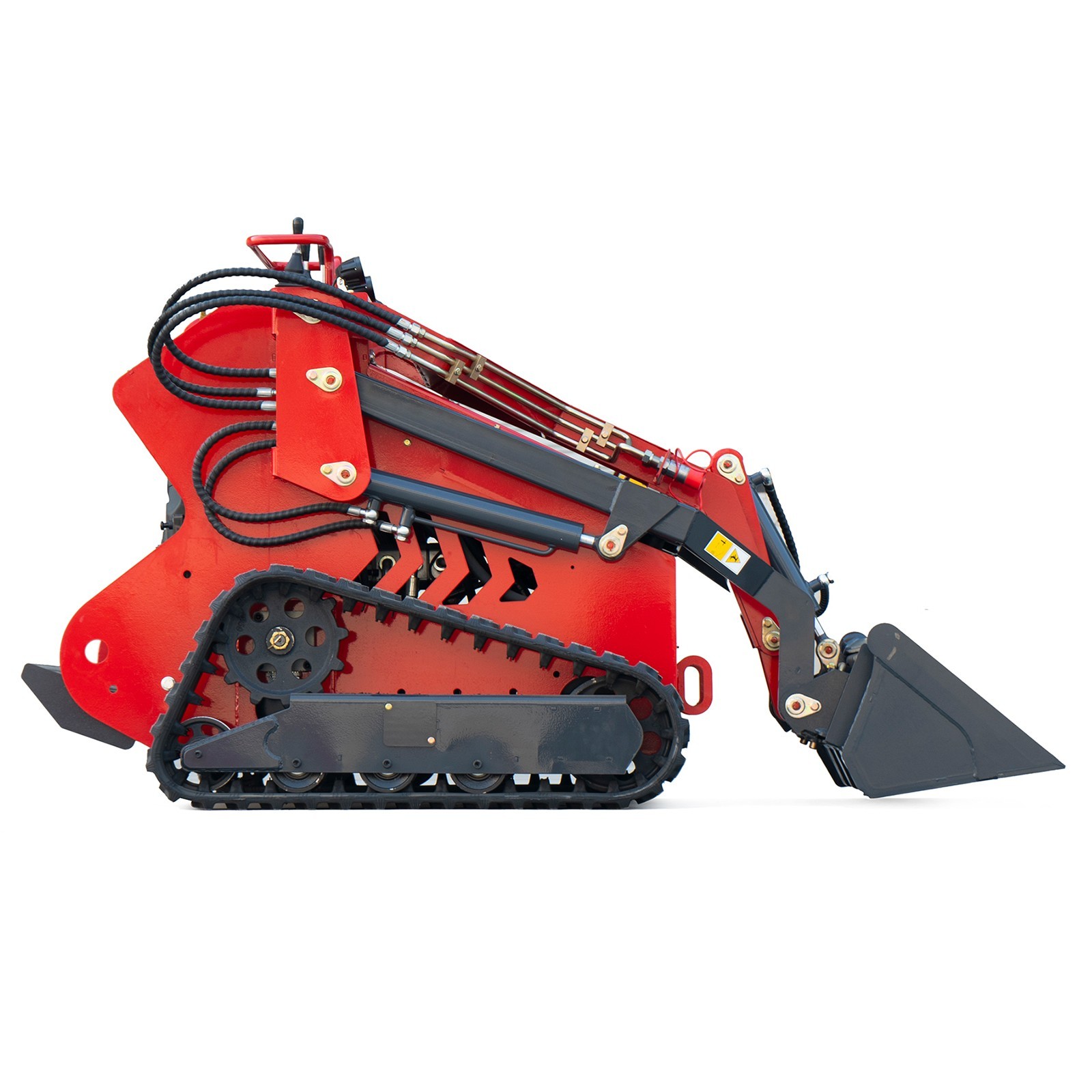 480 2645Lbs Tracked EPA 23HP 13GPM Mini Skid Steer 3-Pumps FREE SHIP Unloading