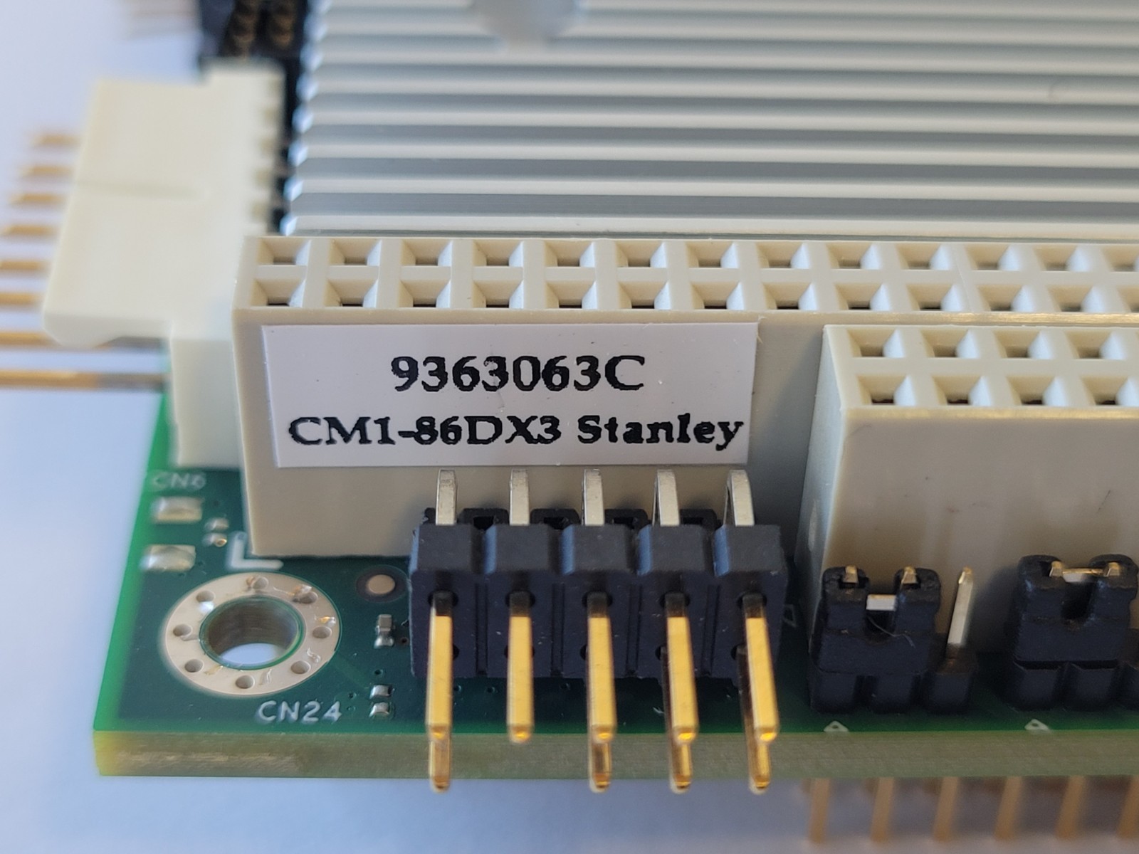 ADLINK PC/104 SBC CM1-86DX3 Stanley Vortex86DX3 CPU 2GB Ram w/ Cables