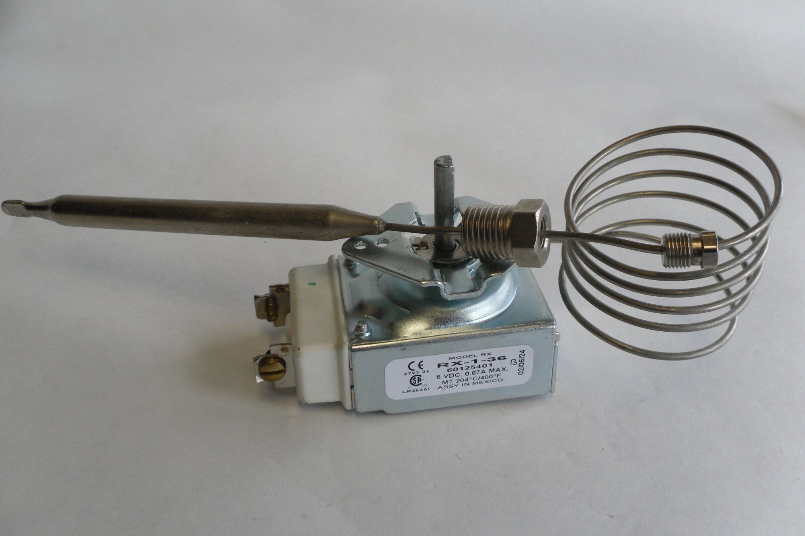 Pitco 60125401 Thermostat Rx Mvolt