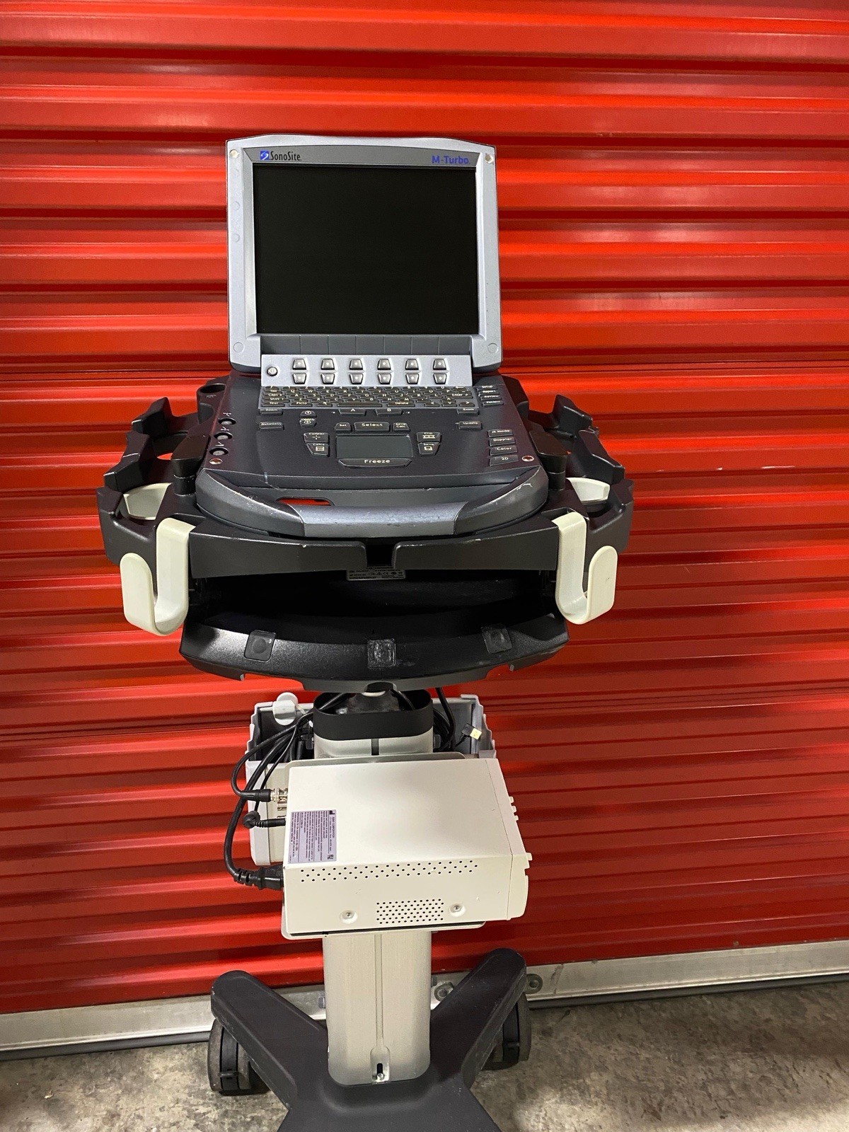 Sonosite M-turbo ultrasound With 13-6 Mhz Transducer and 5-1 Mhz Transducer