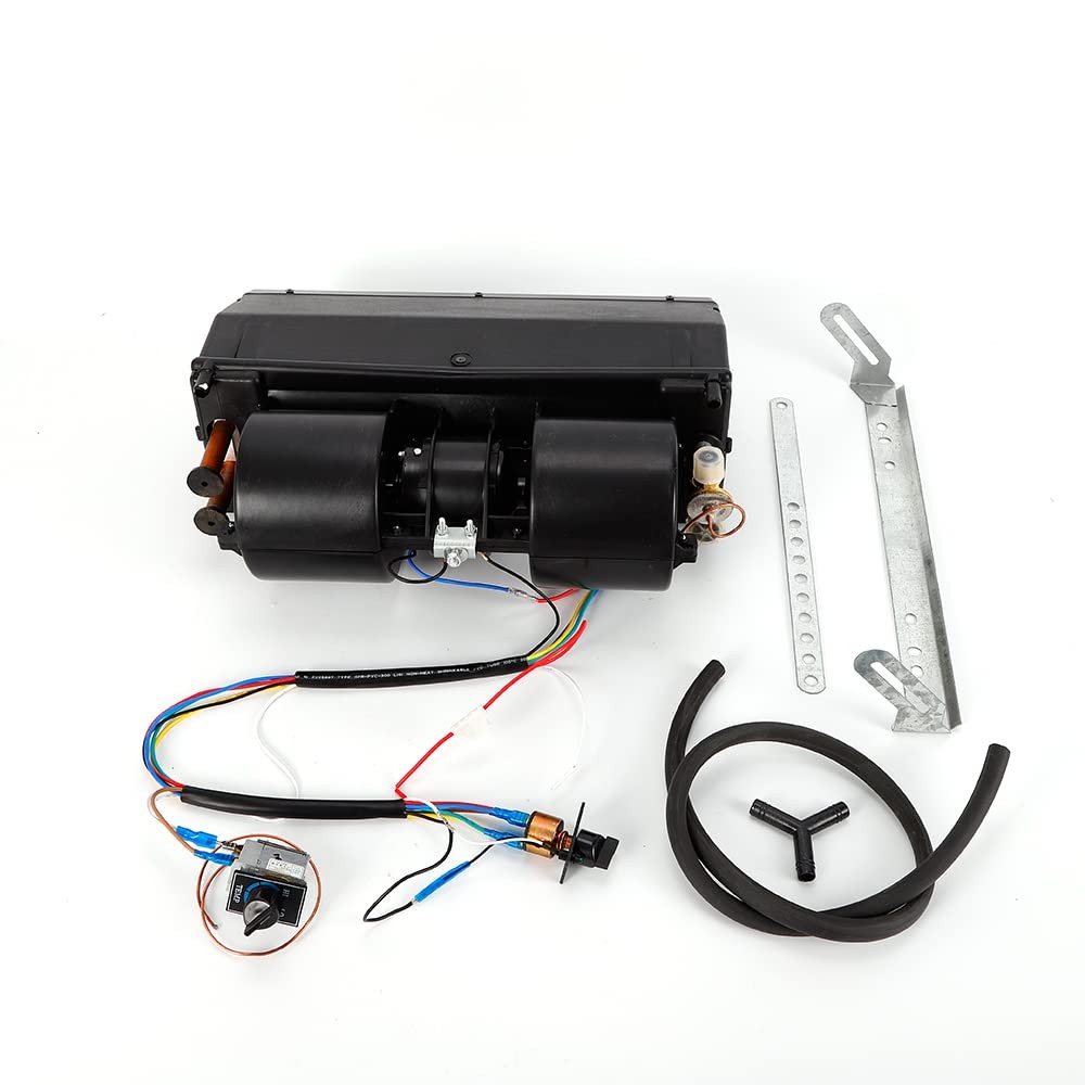 12V Universal Under Dash AC Evaporator Kit 600 CFM 3 Speed for Car Truck