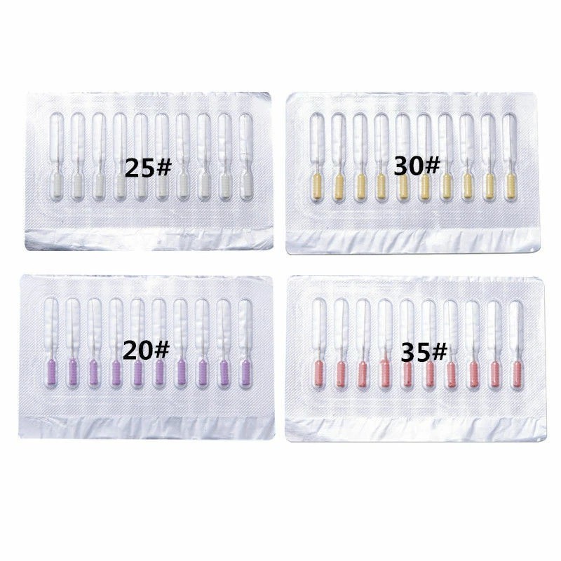 10 Pcs/Pack Endodontic Dental Root Canal Nerve Barbed Broaches Needles 21mm/25mm