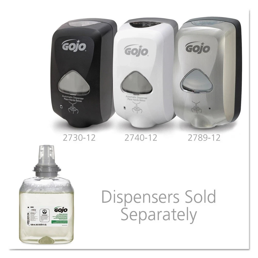 GOJO 566502EA 1,200 mL Foam Hand Cleaner Refill – Unscented- New, FREE Shipping