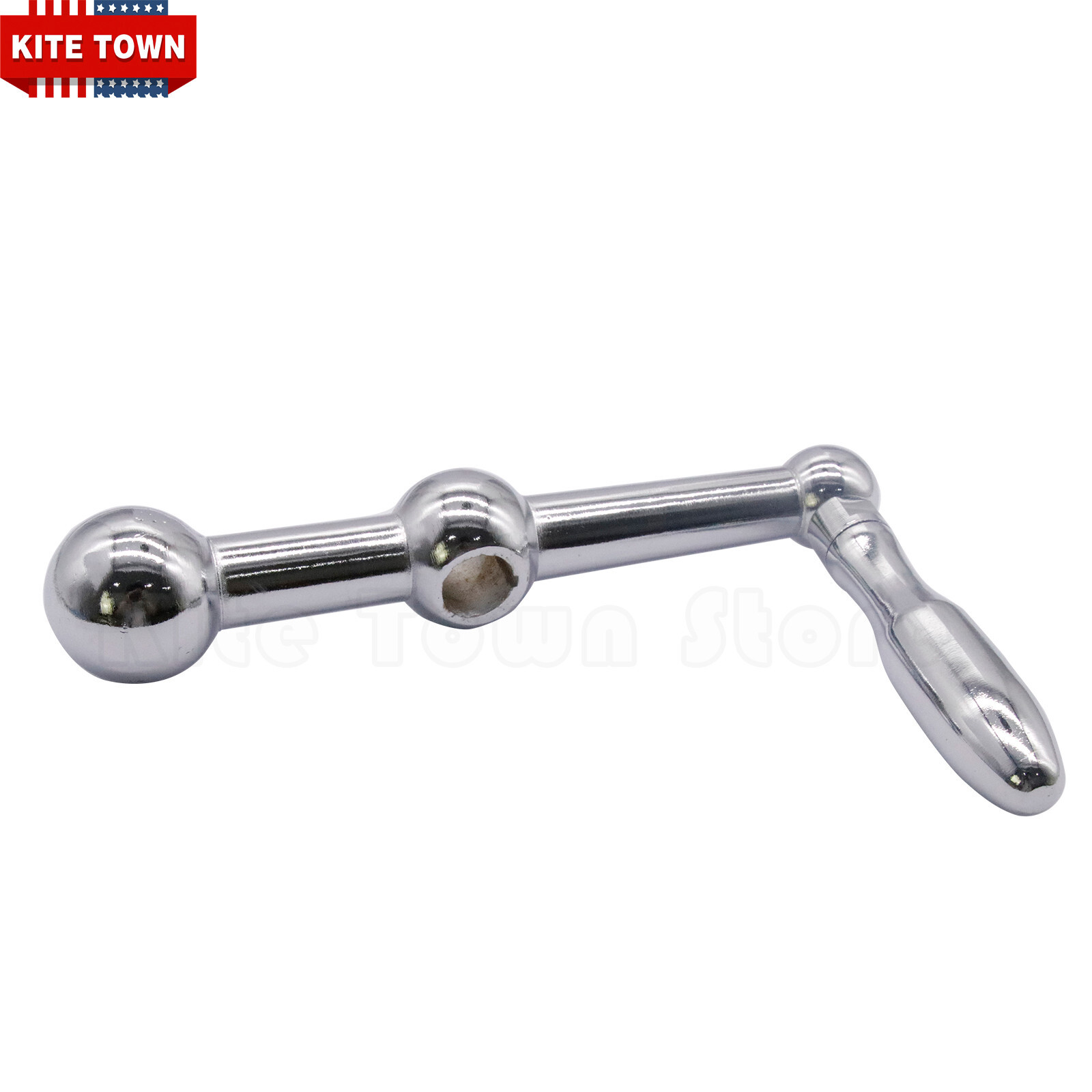 Milling Machine Part – D26 Three Ball Crank Handle 197mm*Ø16mm For Bridgport D26